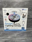 Skyx Platforms 5912-MB Smart Plug & Play Lighting Canopy Black Finish New!!. Fixed Price $64.99.