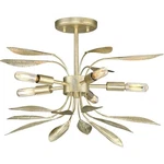 Light Flush Mount-gilded Silver Finish 70-BEL-4495291 Bailey Street Home. Fixed Price $174.95.