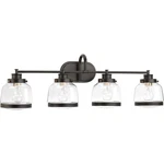 Progress Lighting P300083 Bronze Judson 4-LIGHT 35-3/4"W Bathroom Vanity. Fixed Price $279.99.