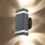 Lmp Led Square Up And Down Lights Outdoor Wall No SENSOR-1 Pack, Gray. Fixed Price $57.15.