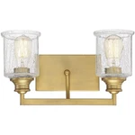 Savoy House Lighting 8-1972-2-322 Hampton Bathroom Vanity Warm Brass. Fixed Price $216.00.