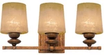 Kalco Lighting Beverly Volcanic Copper 3-LIGHT Bathroom Vanity Fixture. Fixed Price $115.19.