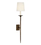 Visual Comfort Catina Large Tail Sconce Antique Bronze Leaf Open Box Msrp $499. Fixed Price $224.95.