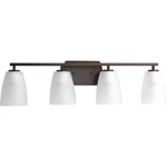 Leap Collection 4-LIGHT Antique Bronze Vanity By Progress Lighting. Fixed Price $104.99.