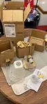 Kichler 55214 Marant 10" Tall Bathroom Sconce - Champagne Bronze. Open Box. Fixed Price $45.00.