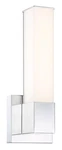 Minka Lavery 5072-L Vantage 14" Tall Adjustable Cct Led Wall Chrome. Fixed Price $97.00.