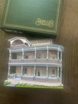 Sheilas Collectibles Rosewood 1898 Williamstown Vermont House Art Proof Box. Fixed Price $27.00.