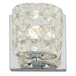 Access Lighting Prizm 1-LIGHT Chrome Bath With Clear Crystal Shade. Fixed Price $32.63.