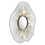 Zuo Modern Comet Round Mirror, Black/gold - A12217. Fixed Price $94.99.