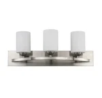 Trans Globe Lighting 22283 Moonlight 24"W Bathroom Vanity Nickel- New. Fixed Price $35.96.