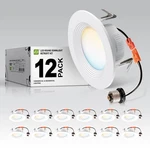 Asd Retrofit Led Recessed Lighting 4 Inch 9W 700 Lm Wet Rated Dimmable Ceil.... Fixed Price $109.99.
