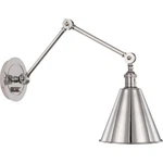 Robert Abbey Alloy Light Wall Sconce, Polished Nickel - S2418. Fixed Price $662.50.