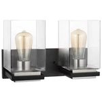 Nuvo Lighting 60/7652 Crossroads 14"W Bathroom Vanity - Black. Fixed Price $127.99.