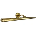 Dainolite Reina 1 32" Picture Light, Aged Brass/frosted PIC333-32LED-AGB. Fixed Price $346.00.