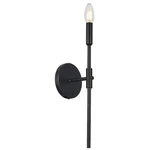 Dainolite Cinthia 1LT Wall Sconce, Black CIN-161W-MB. Fixed Price $56.00.