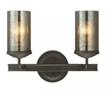 Sea Gull Autumn Bronze Sfera Glass 2-LIGHT Bathroom Vanity 4410402-715. Fixed Price $59.95.