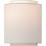 Vaxcel Lighting W0224 Matte Brass 1-LIGHT Wall Sconce W/white Fabric Shade. Fixed Price $68.97.