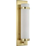 Progress Lighting Hartwick Collection Satin Brass One-light Wall Sconce 18.00. Fixed Price $104.00.