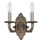Crystorama 5122-VB Paris Flea Market 2-LIGHT Wall Sconce In Venetian Bronze. Fixed Price $174.00.