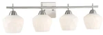 Minka Lavery 3174 Camrin Light 31"W Vantage Bathroom Vanity - Nickel. Fixed Price $153.00.