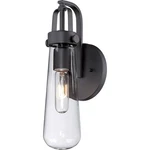Nuvo Lighting Beaker Wall Sconce With Clear Glass, Aged Bronze 60-5361. Fixed Price $121.60.