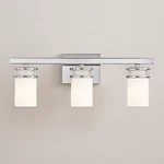 Generation Lighting Robie 3-LIGHT Bathroom Vanity Chrome Fixture Lamp. Fixed Price $142.00.