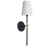 Dainolite CIN-211W Cinthia 22" Tall Wall Sconce Black. Fixed Price $148.00.