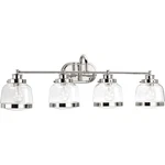 Progress Lighting P300083 Nickel Judson 4-LIGHT 35-3/4"W Bathroom Vanity. Fixed Price $279.99.