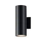 Kichler Cylinders 12" Outdoor Wall Sconce Black, 2-LIGHT Exterior Light,. Fixed Price $55.00.