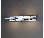 New Modern Forms York Chrome 19" Wide Integrated Led Bathroom Vanity Light. Fixed Price $115.00.