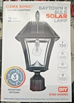 Gama Sonic Baytown Ii Bulb Black Outdoor Solar Weather Resistant Led Post Light. Fixed Price $104.78.