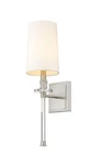 Z-lite 803-1S-BN Light Wall Sconce, Brushed Nickel. Fixed Price $102.00.