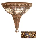Meyda Tiffany 19819 Stained Glass / Two Light 17"H X 18"W - Multicolor. Fixed Price $923.15.