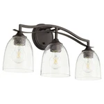 Quorum International 5027-3-2 Bronze Jardin 3-LIGHT 22"W Vanity. Fixed Price $126.00.