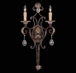 Savoy House 9-7189-2-241 Chinquapin Light 14"W Moroccan Bronze Wall 30"H. Fixed Price $195.00.