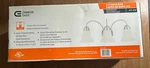 Vanity Nickel Brushed 3 Light Frosted Glass Bathroom Commercial Electric Fixture. Fixed Price $14.95.