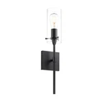 Modern Black Wall Light 1 Glass Bathroom Vanity Fixture Sconce. Fixed Price $44.99.