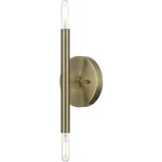 Livex Lighting 51172-01 Copenhagen Wall Sconce Antique Brass. Fixed Price $87.96.