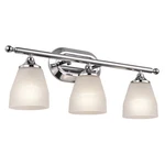 Kichler 5448CH Ansonia 3-LIGHT Wall Mount Bath 3-ARM In Chrome. Fixed Price $154.99.