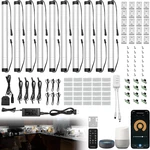 Under Cabinet Lights Kit, Led Smart Dimmable Strip Lighting Fixtures, 24V Plug. Fixed Price $135.99.