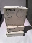 3 Ikea Svallis Led Wall Lights. Fixed Price $31.50.