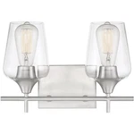 Savoy House Lighting 8-4030-2-SN Octave Bathroom Vanity Satin Nickel. Fixed Price $139.40.