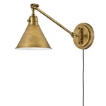 Hinkley Lighting 10" Arti Sconce, Heritage Brass - 3690HB. Fixed Price $245.65.