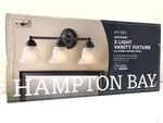 Hampton Bay Ashhurst 3 Light Bronze Vanity Fixture New. Fixed Price $38.99.