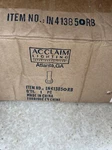 Acclaim Lighting - Valmont One Wall Sconce 4.75 Inches Wide By 10. Fixed Price $25.00.