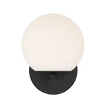 Designers Fountain Crown Heights 1 Lt Sconce, Black/eo D252C-WS-MB. Fixed Price $83.00.