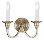 Livex Lighting 5142-01 Cranford Wall Sconce Antique Brass. Fixed Price $171.96.