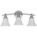 Canarm IVL221A03 Pewter Grace 3-LIGHT 20"W Bathroom Vanity. Fixed Price $69.73.