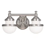 Livex Lighting Oldwick Bath Brushed Nickel 5712-91. Fixed Price $231.96.