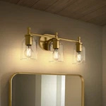Kohler Orime Three-light Wall Sconce Gold REC34051-SC03-2GL. Fixed Price $99.99.